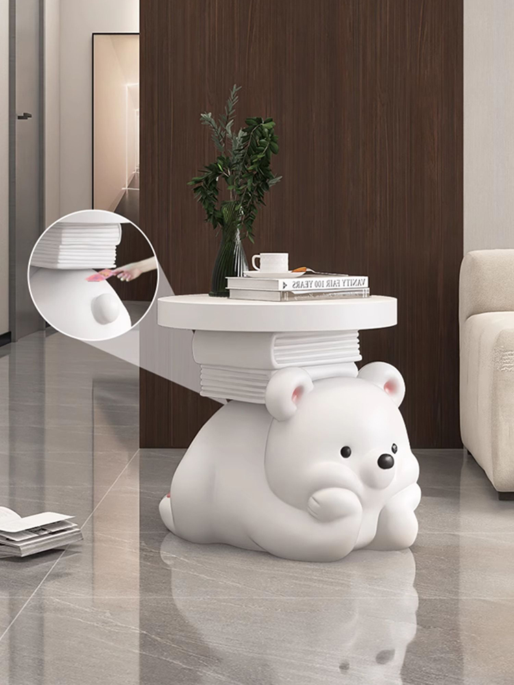Resin Art Floor - Home Decor Creatieve Dier Beer Standbeeld