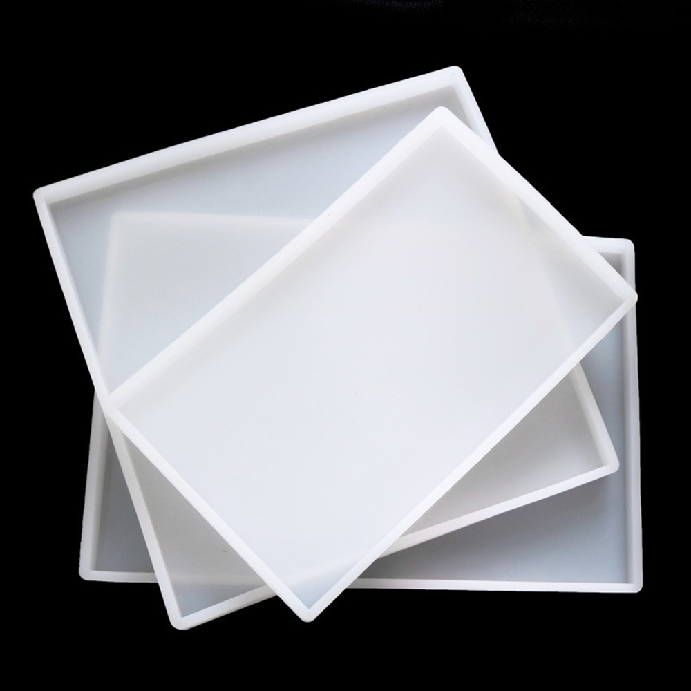 Coaster Mold Square - Super grote vierkante onderzetter siliconen mal