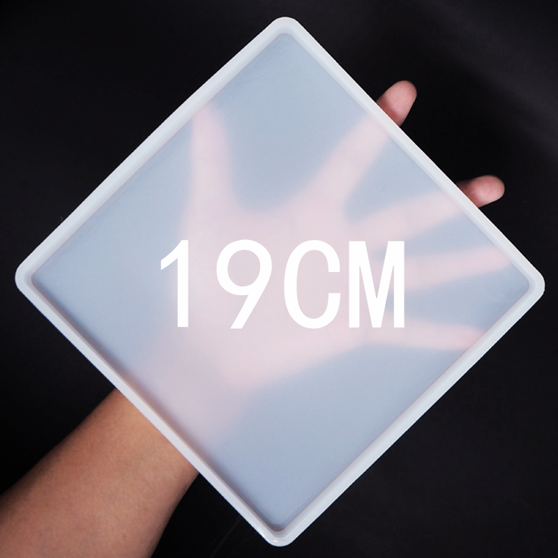 Coaster Mold Square - Grote vierkante onderzetter siliconen mal grote