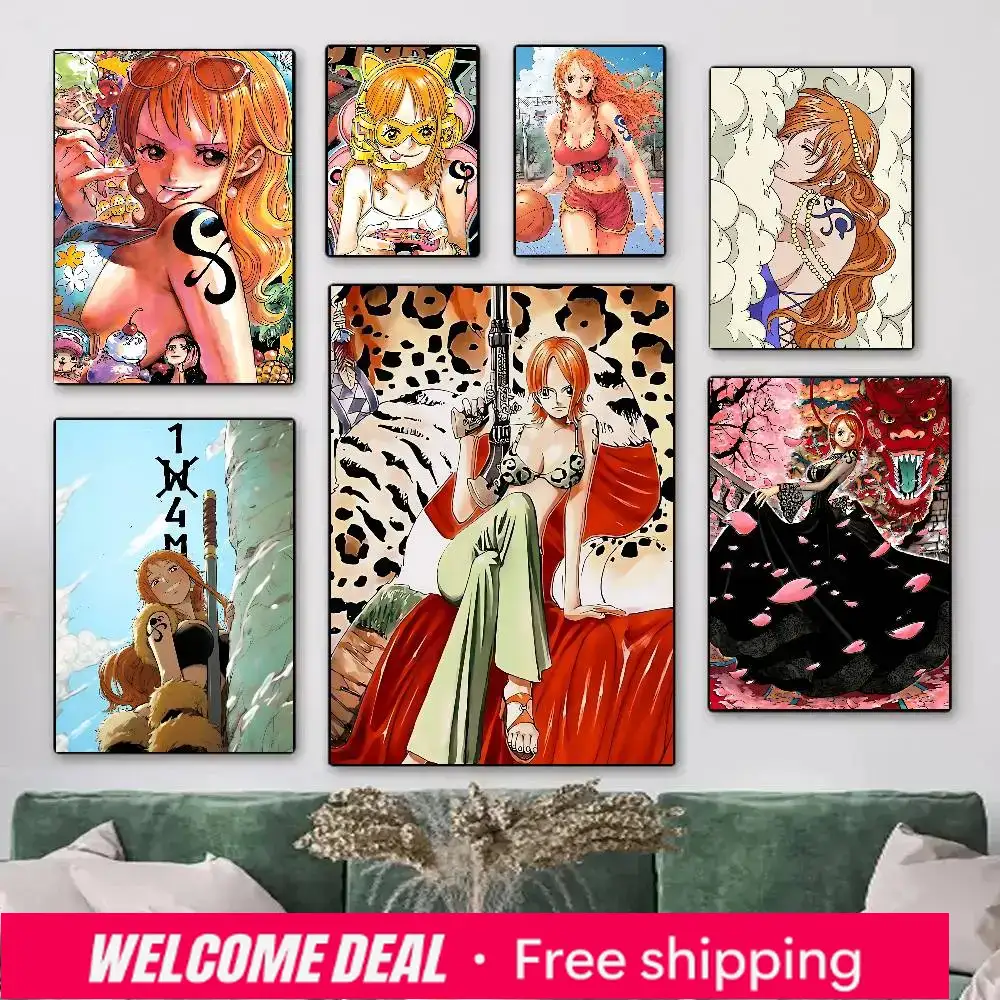 Resin Art Home Decor - 2026 1pc Anime Karakter Nami Manga