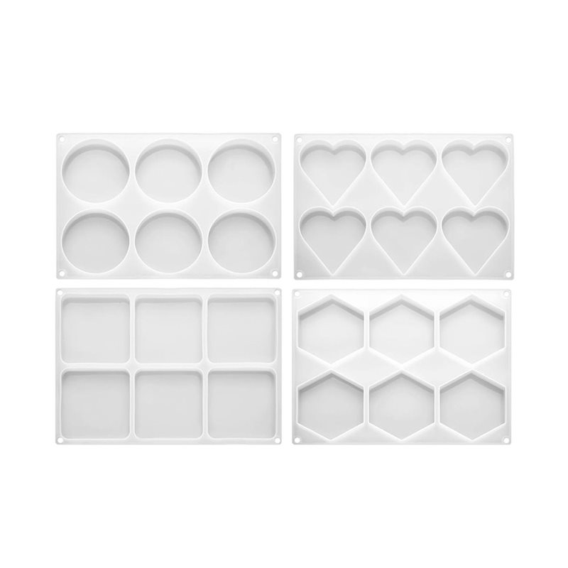 Coaster Mold Square - [ABFI!】 Harsmallen voor doe-het-zelf epoxy-kunstnijverheid -