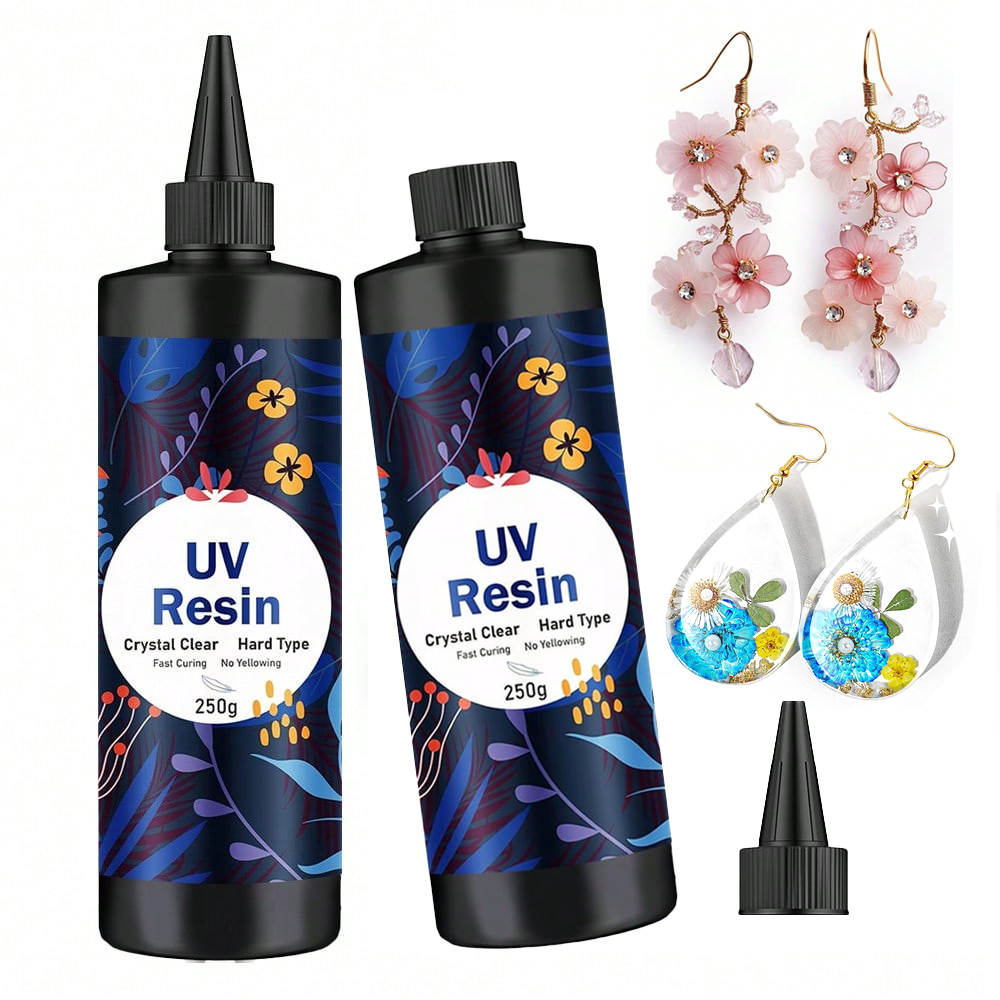 Resin Art Uv - 250g/500g UV-hars, heldere harde lijm, zonne-geactiveerde