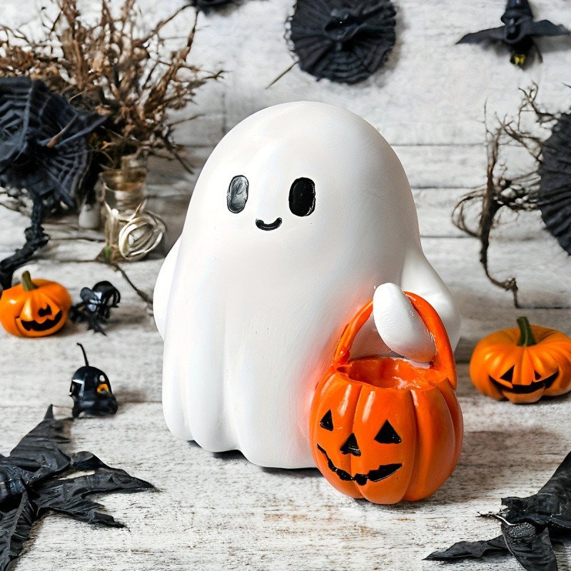 Resin Art All - Creatieve Allerheiligen Ghost Shape Ornamenten Moderne