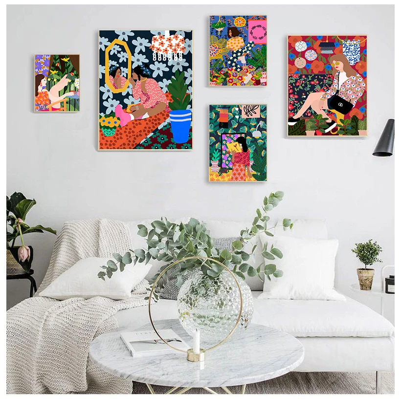Resin Art Home Decor - 2026 Klassieke abstracte wandkunst Mode Retro
