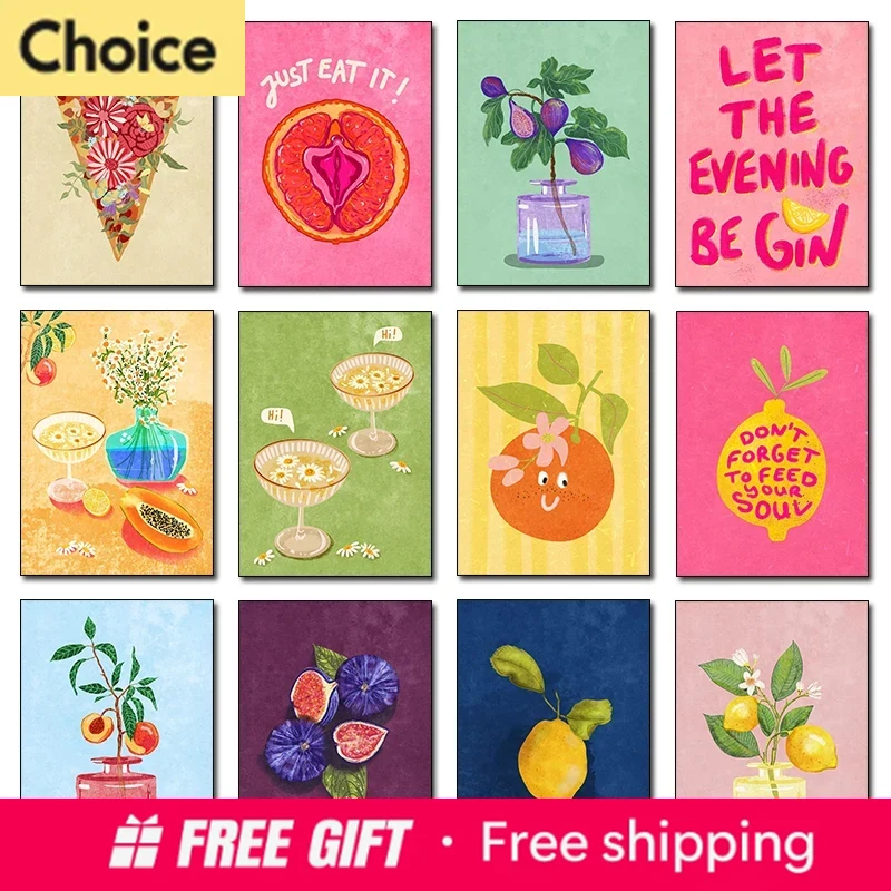 Resin Art Home Decor - 2026 Just Eat It Illustratie Wanddecoratie