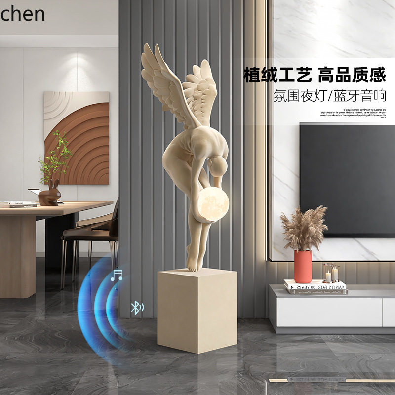 Resin Art Floor - YFY Kunstfiguur Grote Ornament Vloerstaande Zachte
