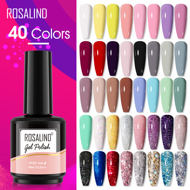 Resin Art All - ROSALIND 15ML Glitter Nagellak Gel Polish