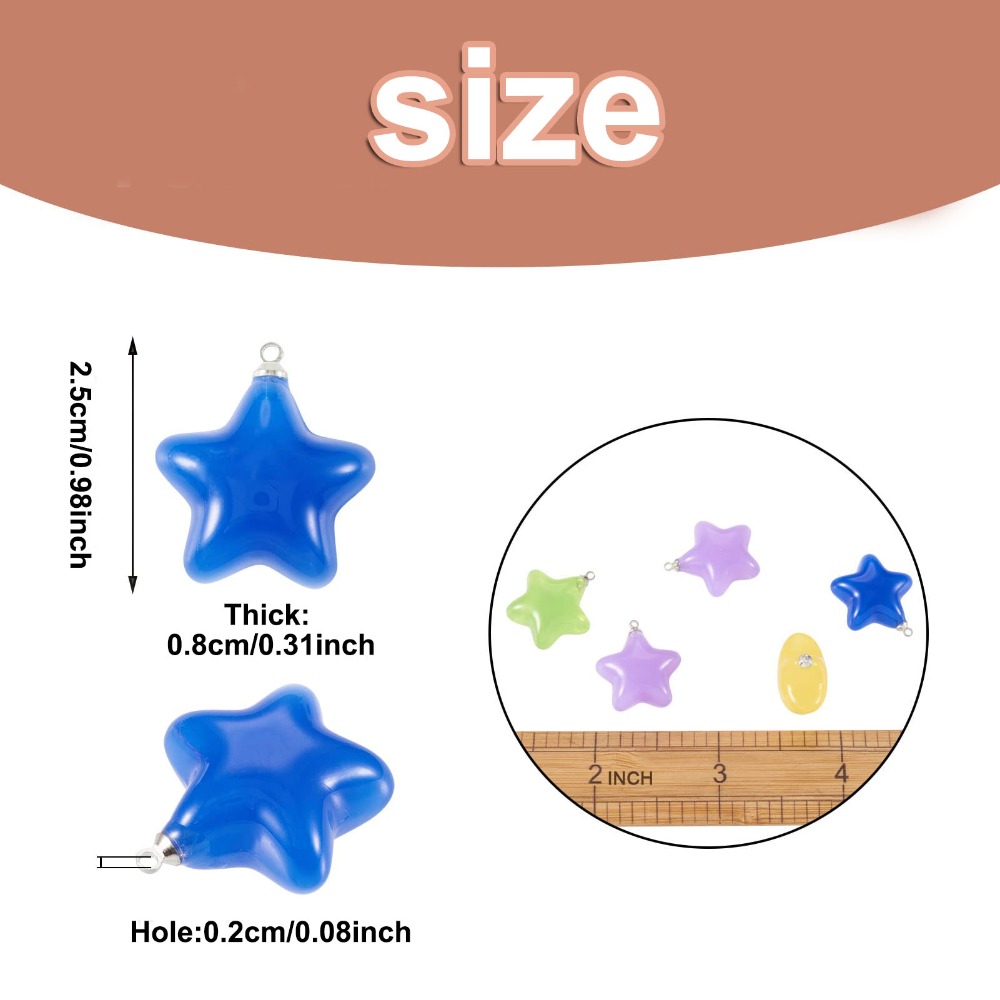 6/24/40 stuks gemengde kleur l - Resin Art Bracelet recensie en prijs