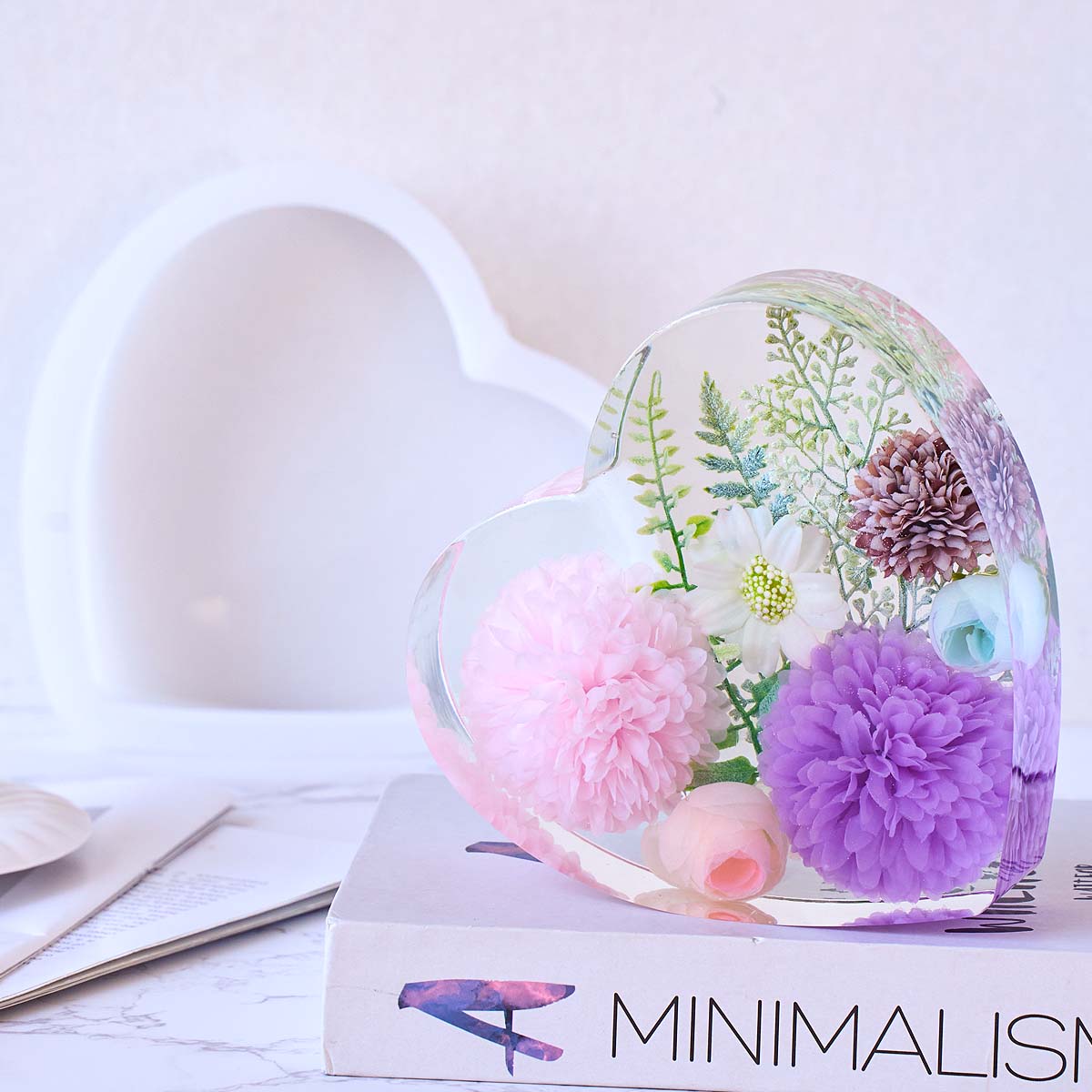 Grote liefde siliconen mal DIY - Resin Art Heart recensie en prijs