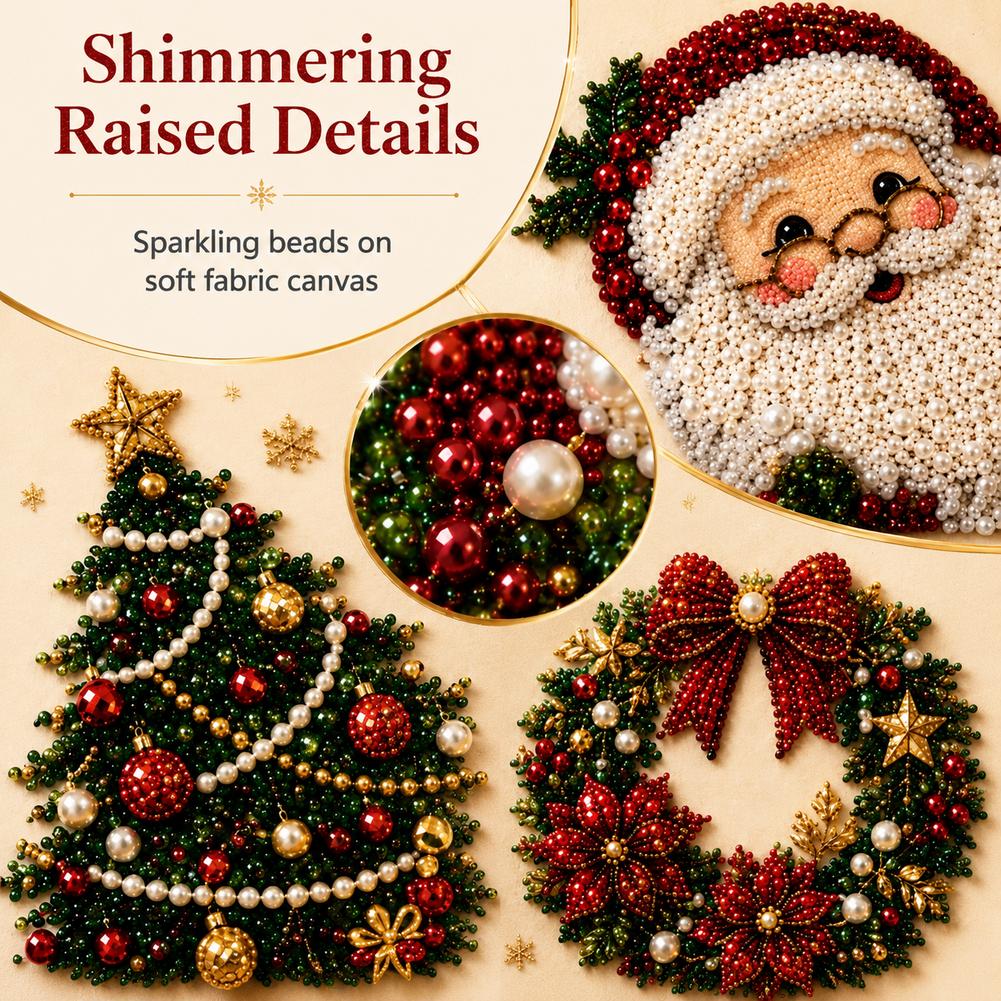 Kerstmis Kerstman Parel Kunst  - Resin Art Wall recensie en prijs