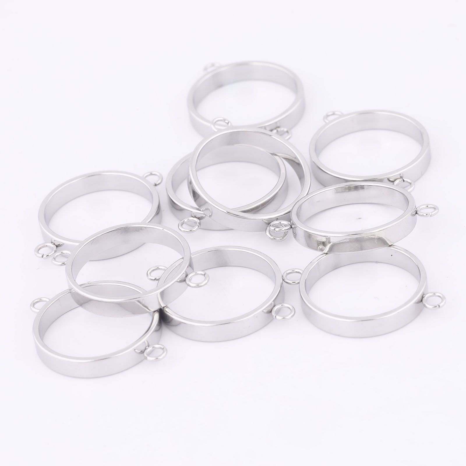 10 stuks roestvrij staal 14 mm - Resin Art Bracelet recensie en prijs