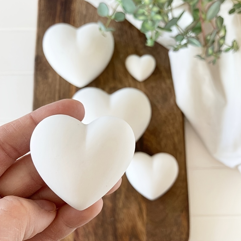 5 stuks hartvormige gipskaars  - Resin Art Heart recensie en prijs