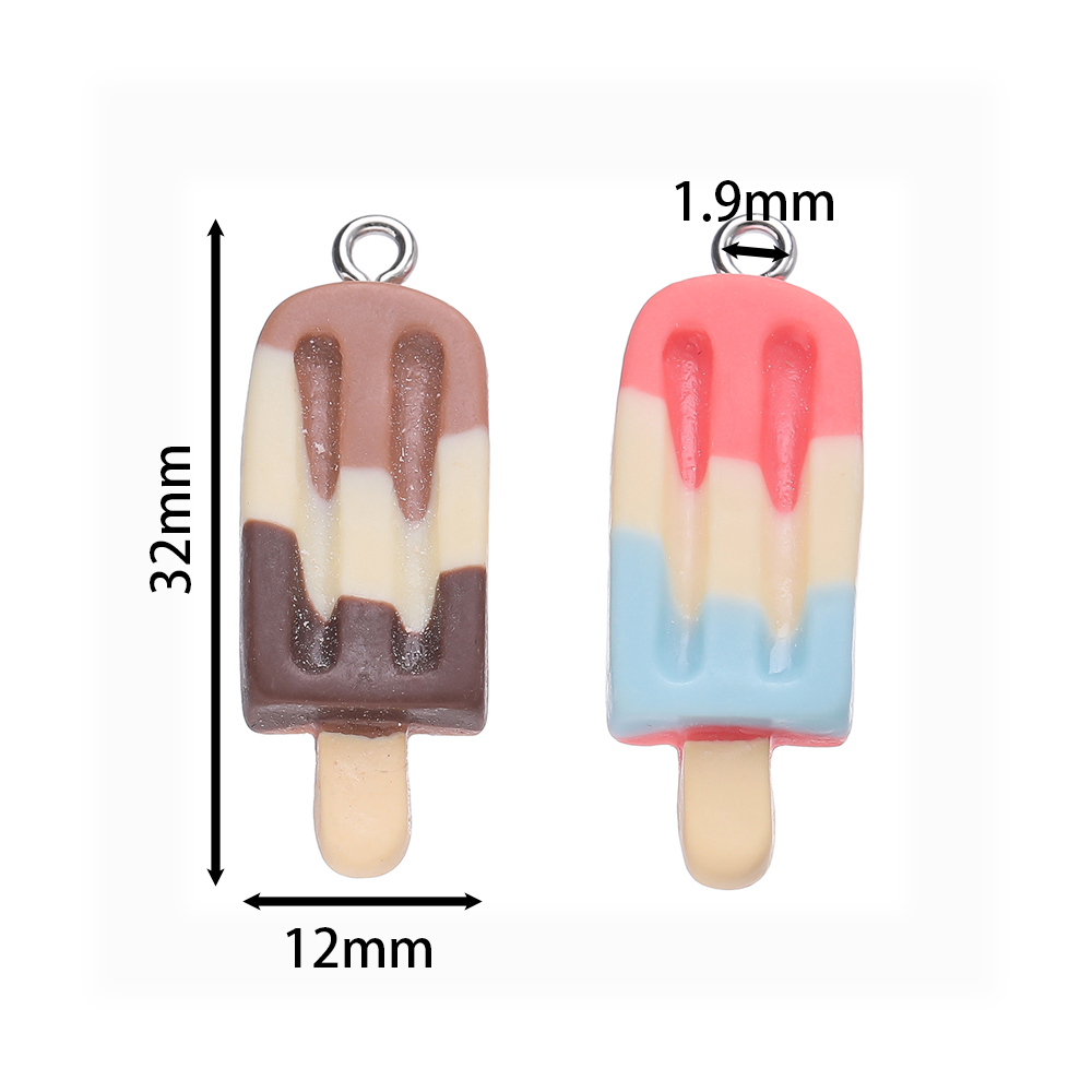 10 Stuks 12X32Mm Schattige Kle - Resin Art Bracelet recensie en prijs