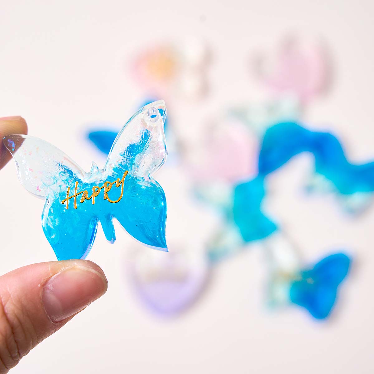 Zes-gaats siliconen mal met ga - Resin Art Heart recensie en prijs