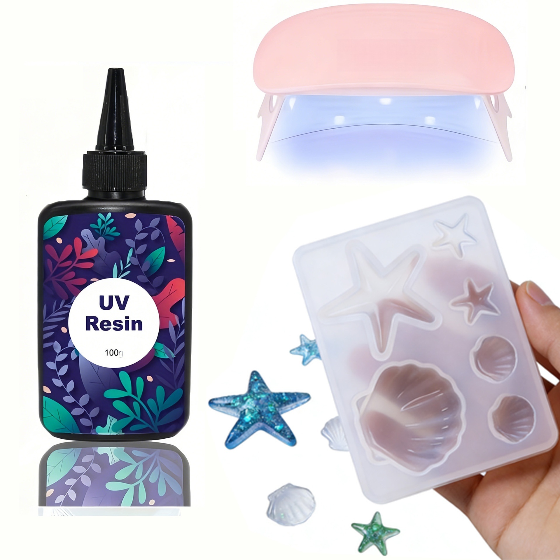 DIY Oceaan Thema Kristal Epoxy - Resin Art Uv recensie en prijs