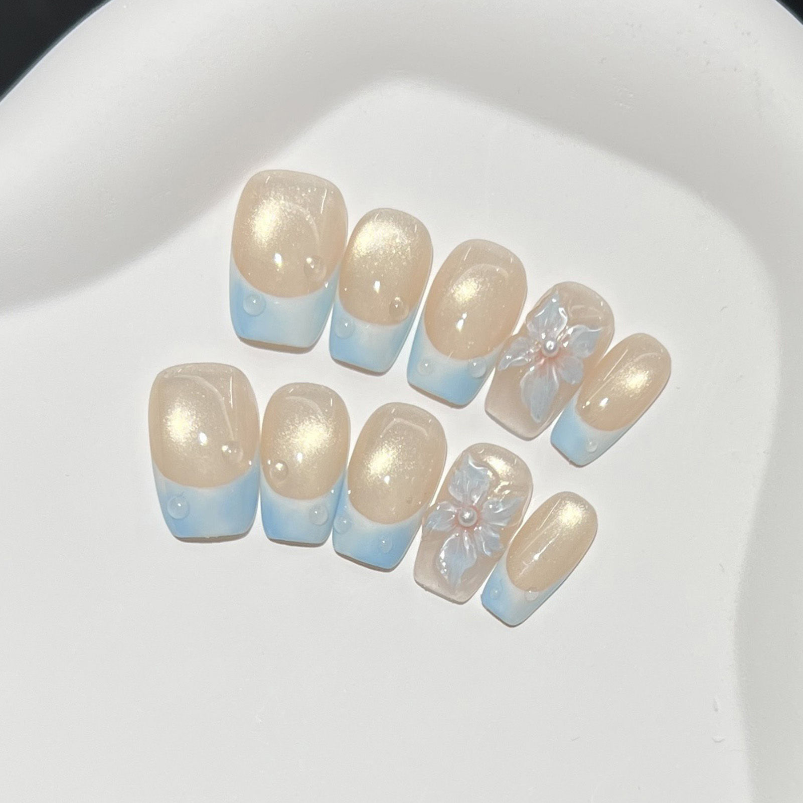 10 stuks Franse blauwe glanzen - Resin Art Use recensie en prijs
