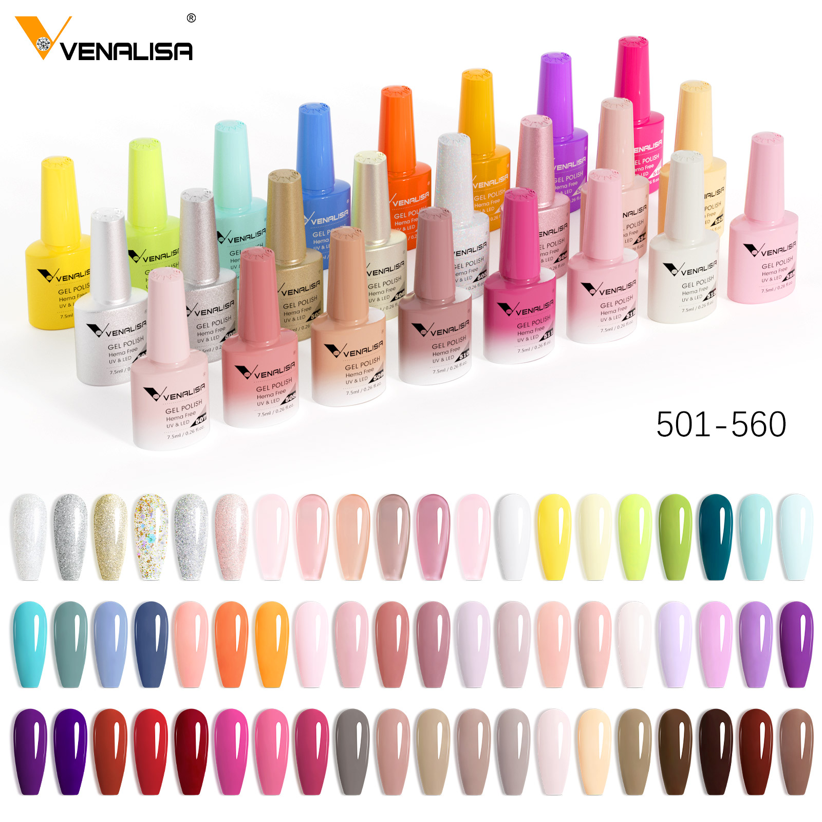 VENALISA VIP5 Luxe gellak 7,5  - Resin Art All recensie en prijs