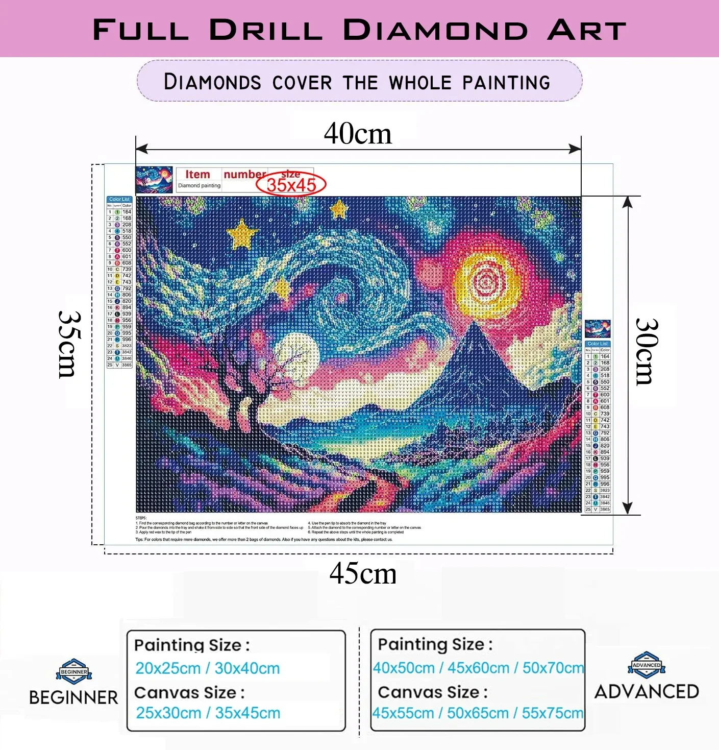 Meisje spelen piano DIY 5D Dia - Resin Art Studio recensie en prijs
