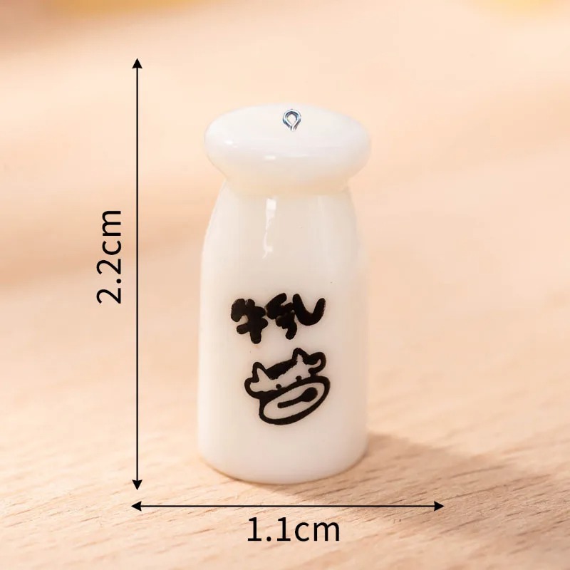 10 stuks mini melkflesjes hars - Resin Art Bracelet recensie en prijs