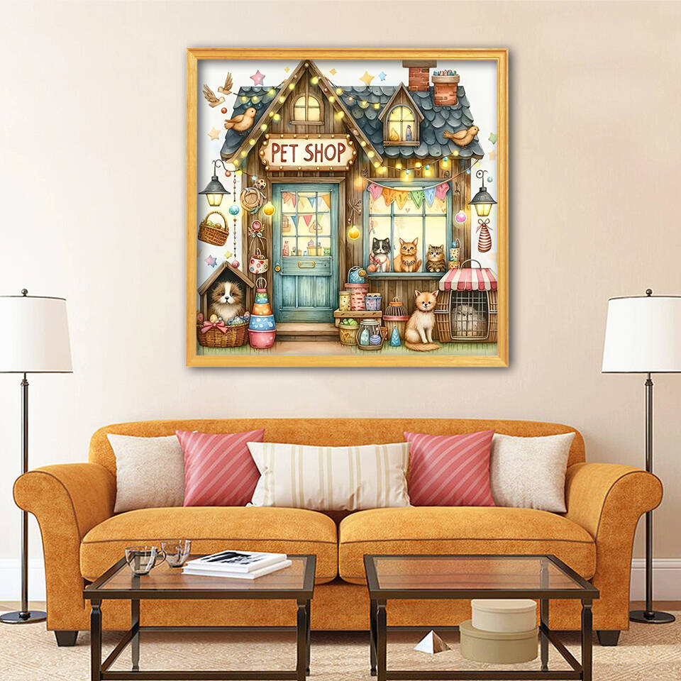 1pc frameloze 5D Diamond Paint - Resin Art Wall recensie en prijs