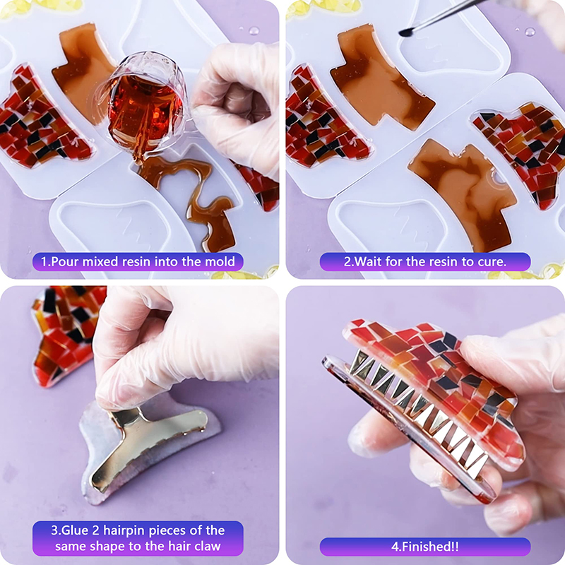 Haar Klauw Clips Siliconen Har - Resin Art Uv recensie en prijs