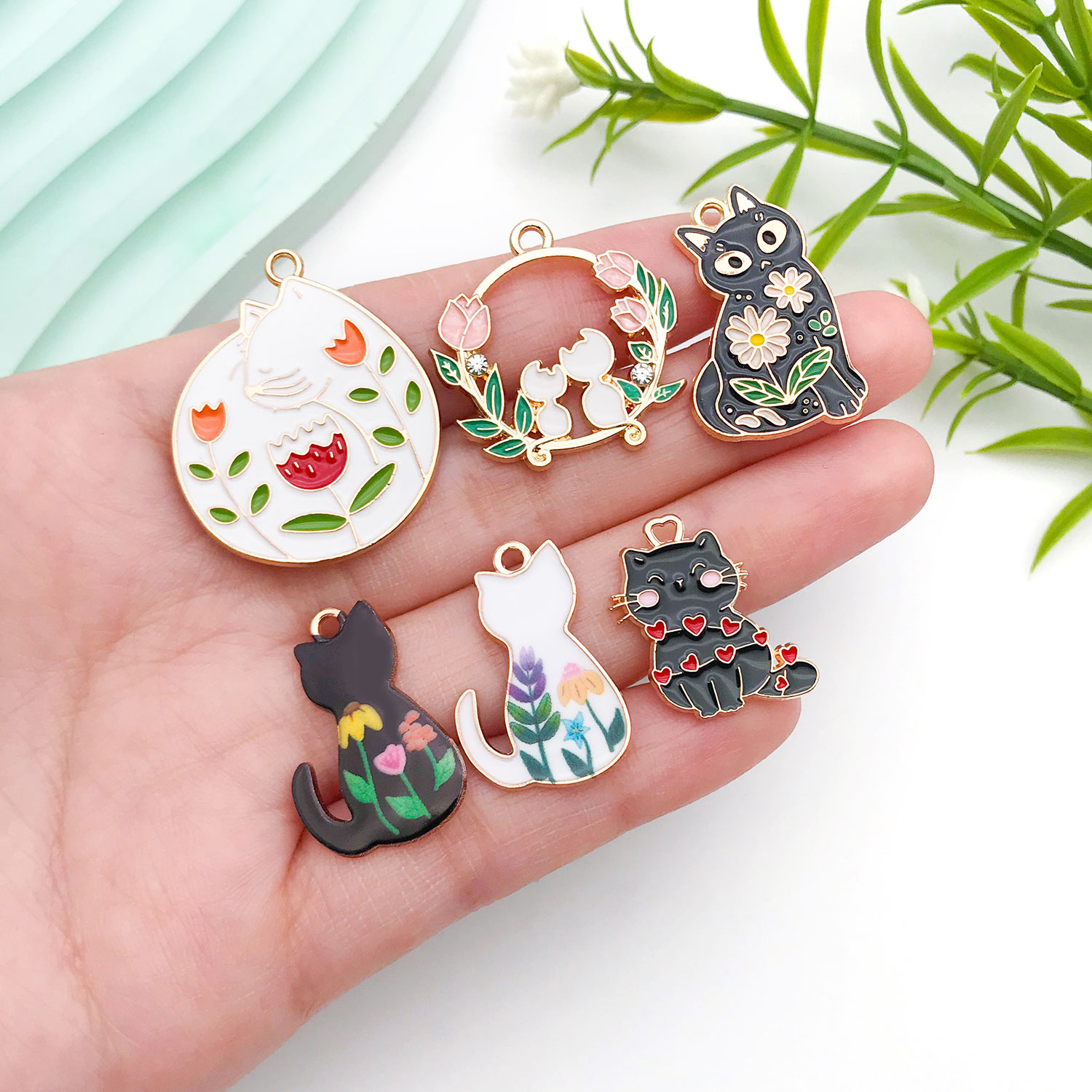 5/10 stuks hars populaire kat  - Resin Art Bracelet recensie en prijs