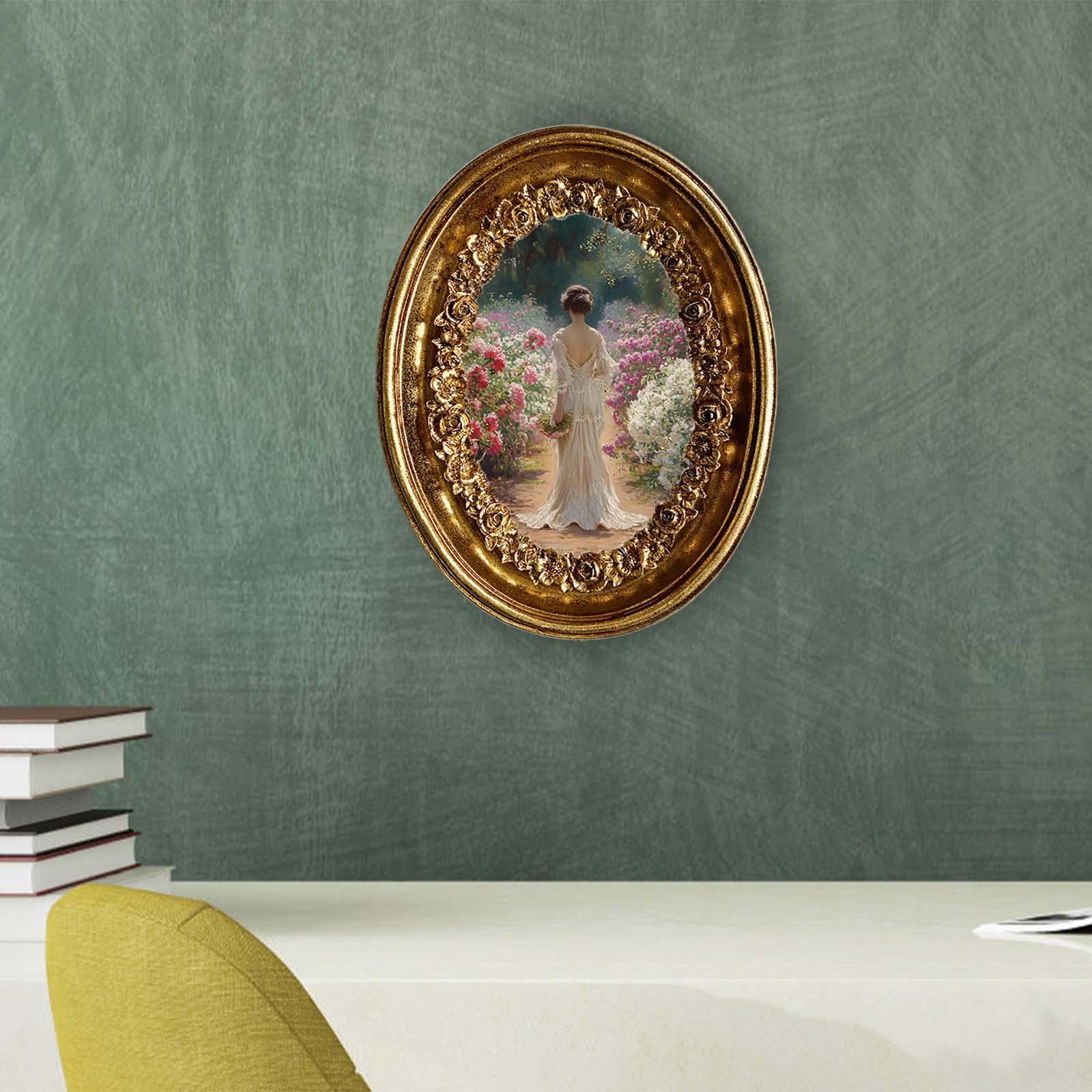 Vintage ovale fotolijst 5,8x7, - Resin Art Studio recensie en prijs