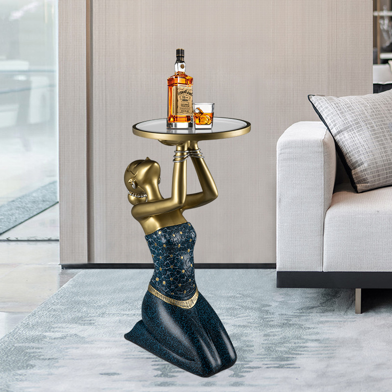 Harsen figuur van knielende me - Resin Art Floor recensie en prijs