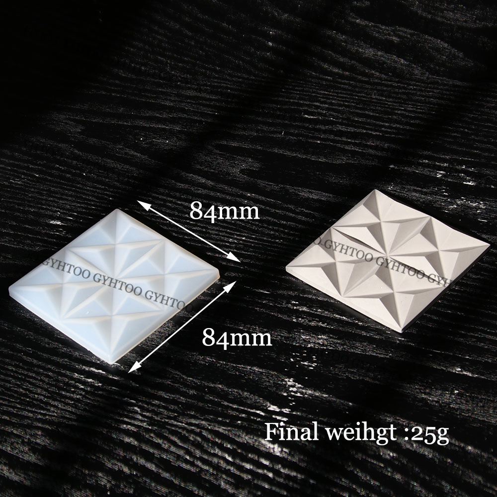8,4 cm gips vierkante wandtege - Coaster Mold Square recensie en prijs