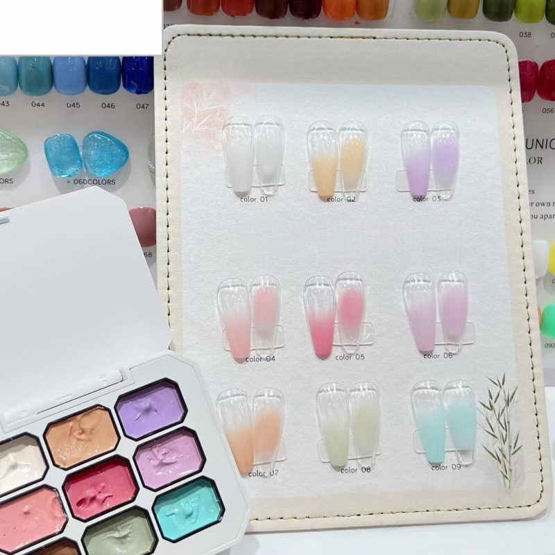 1 stuk Solid 9-grid Nagellak U - Resin Art Uv recensie en prijs