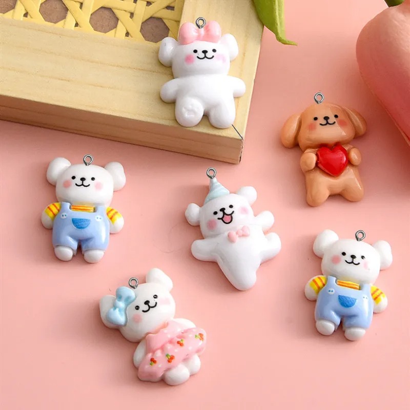 10 stuks cartoon hond hars bed - Resin Art Bracelet recensie en prijs