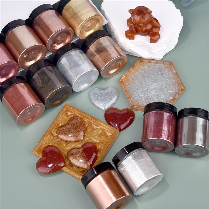 50G Shimmer Metallic Goud Zilv - Resin Art Uv recensie en prijs