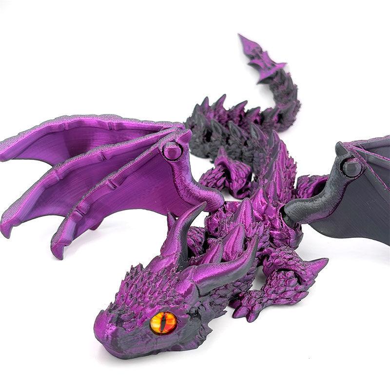 3D-geprint gevleugeld drakenfi - Resin Art Table Top recensie en prijs
