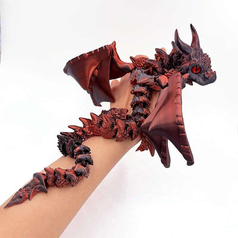3D-geprint gevleugeld drakenfi - Resin Art Table Top recensie en prijs