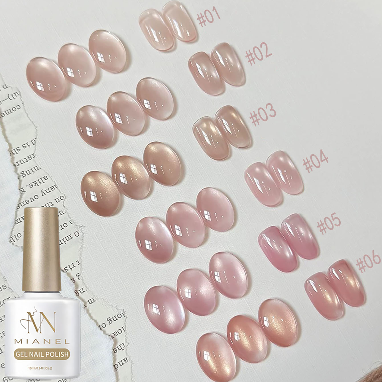 MIANEL 10ML Lover Pink Series  - Resin Art Use recensie en prijs