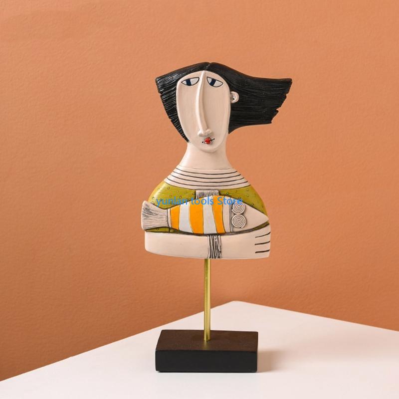 50 pond gezicht kunststandbeel - Resin Art Studio recensie en prijs