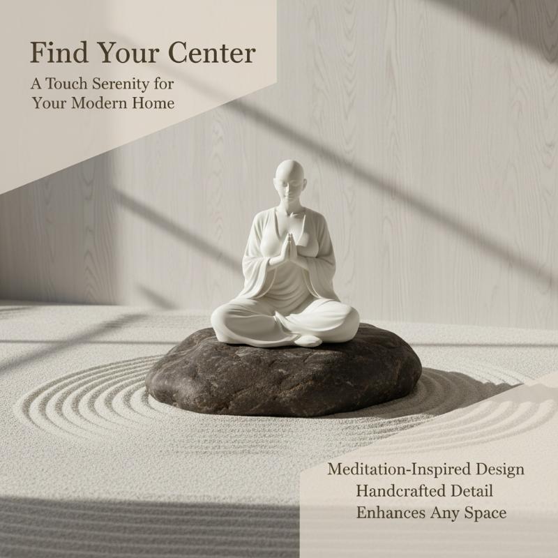 Zen-meditatie minimalistisch s - Resin Art Studio recensie en prijs