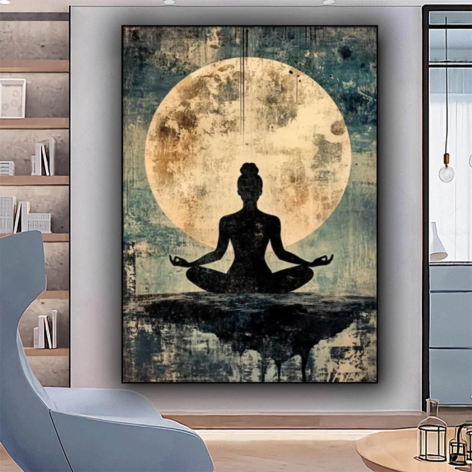 Vrouw meditatie diy diamant sc - Resin Art Studio recensie en prijs