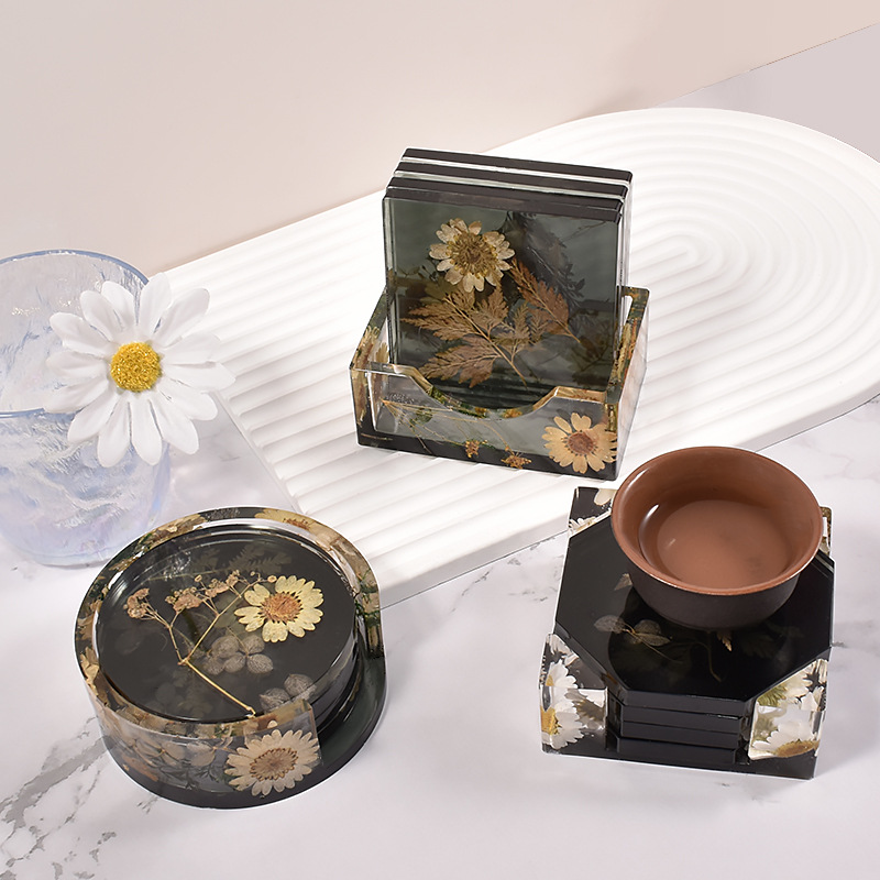 Siliconen Onderzetter Opbergdo - Coaster Mold Square recensie en prijs