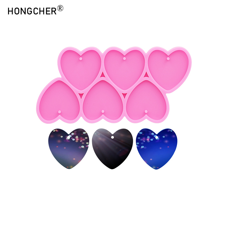 Glanzende spiegel liefde epoxy - Resin Art Heart recensie en prijs