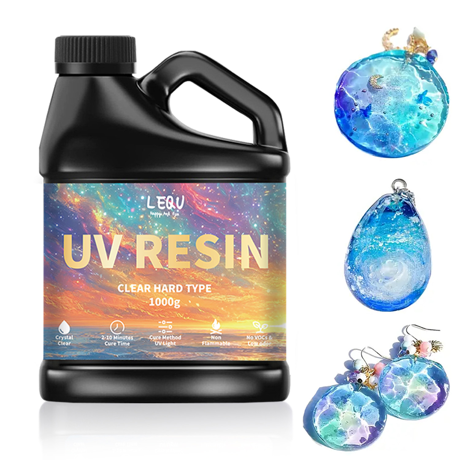 100/200/500/1000g UV Epoxyhars - Resin Art Uv recensie en prijs